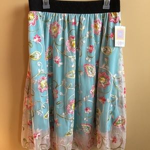 LulaRoe Large Lola Skirt NWT